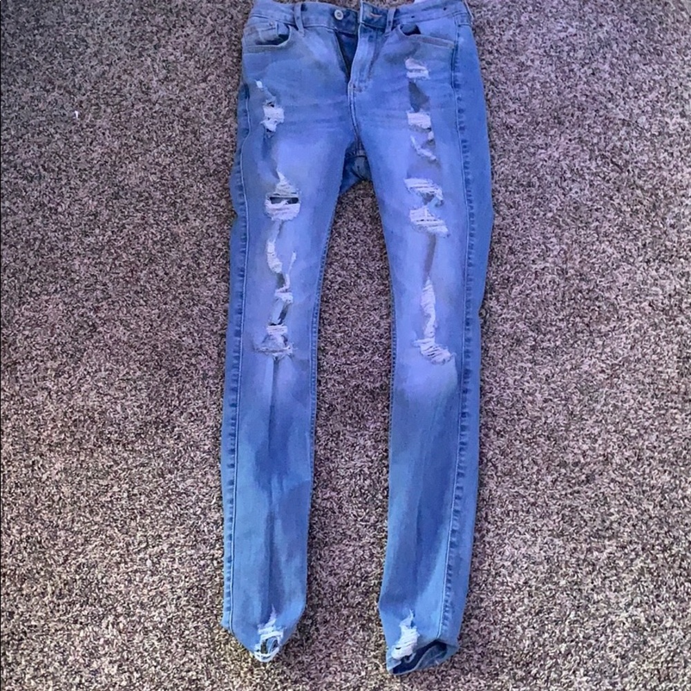 Light wash Hollister jeans
